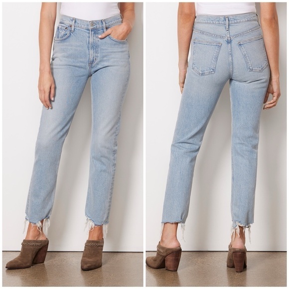 AGOLDE Merrel Ankle Straight Leg Jeans Astray 29 - Picture 2 of 9